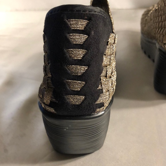 Bernie Mev Wedge Sandals Size 38 Woven Shoe Womens - Picture 6 of 16